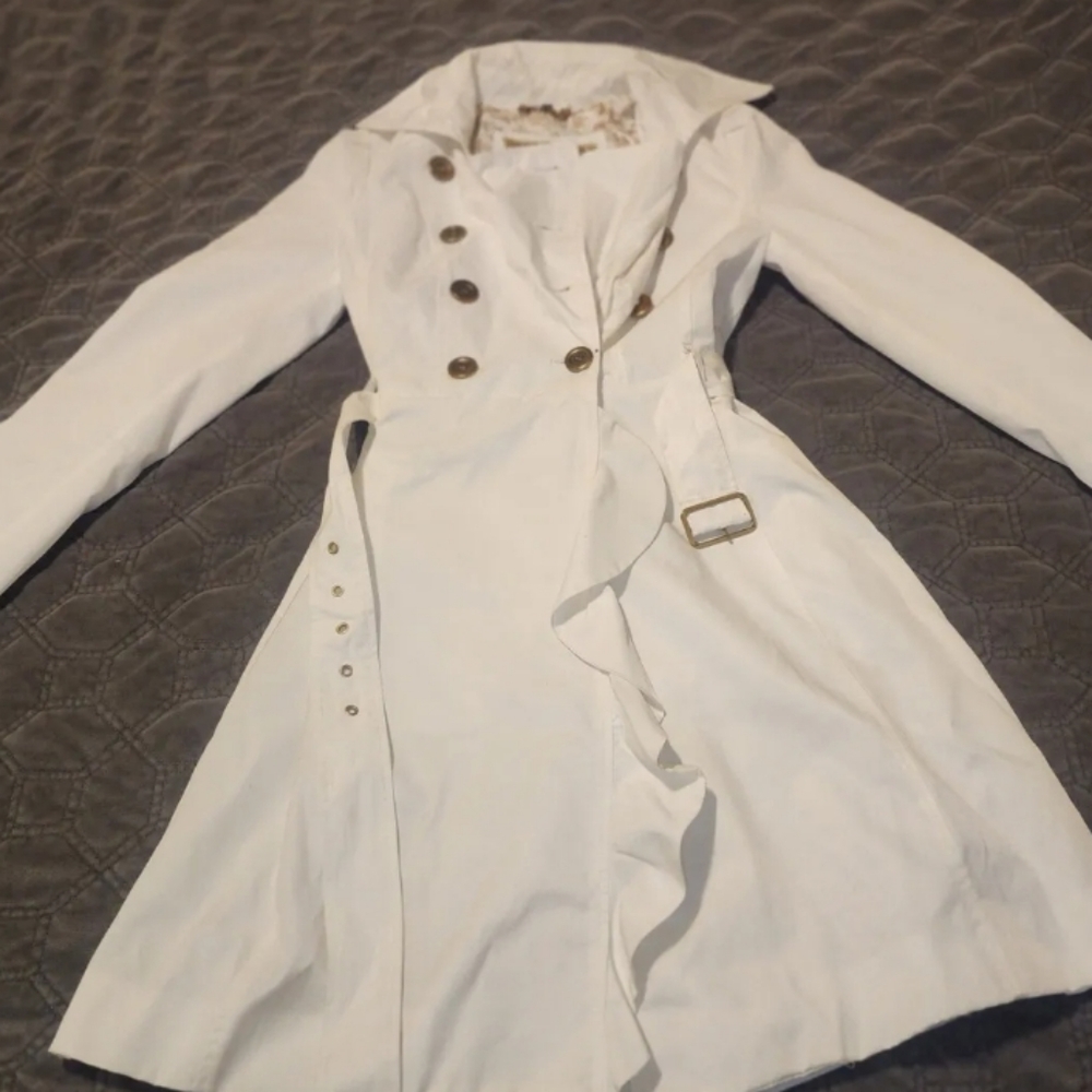 Guess Raincoat Size XS White Color For Women